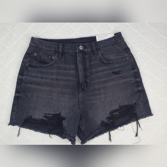 American‎ Eagle Highest rise stretch Boyfriend Comfort Stretch waistband Shorts - Picture 1 of 14